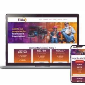 Website script for Internet Service Providers, 100% responsive, in PHP and MySQL