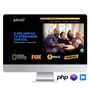 PHP script for an online TV site with an admin panel.