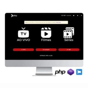 Web player for IPTV with unlimited DNS and an administrative panel